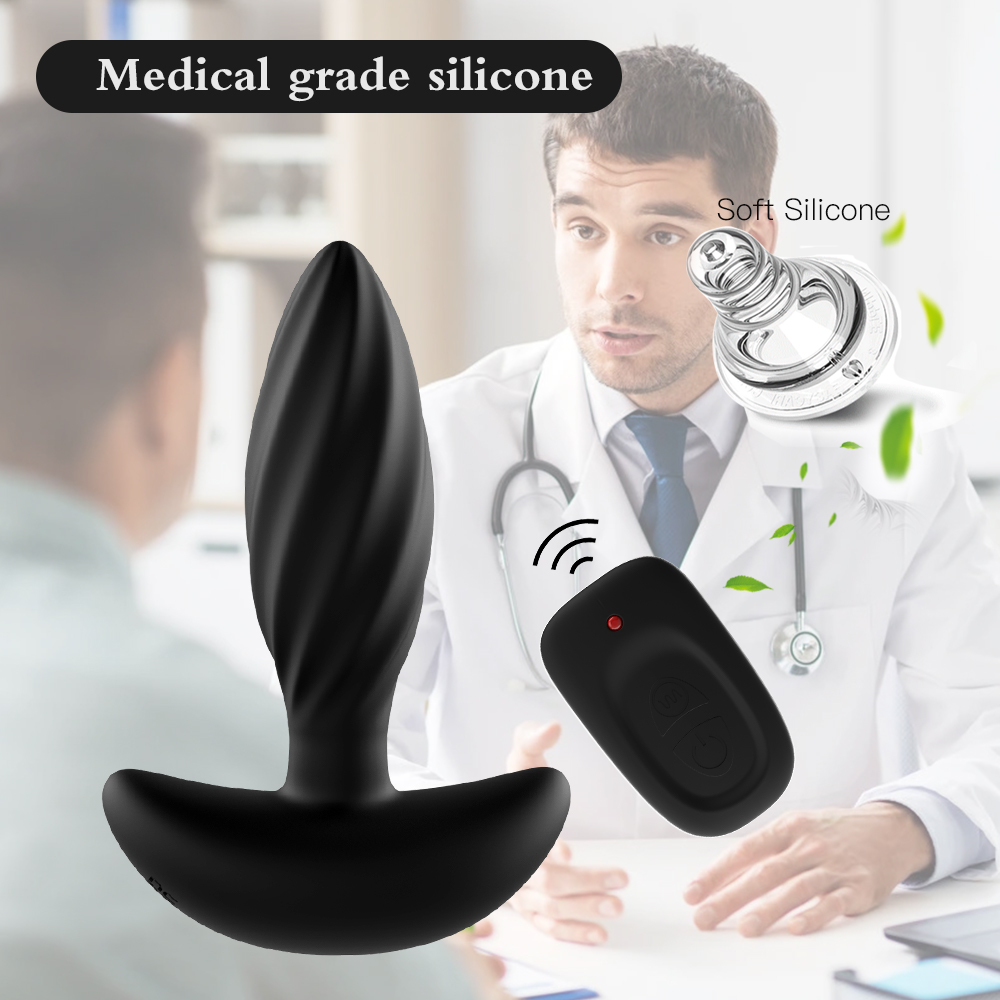 Wireless Remote Control Vibrating Anal Plug