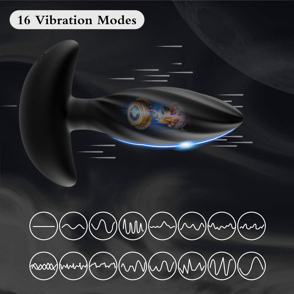 Wireless Remote Control Vibrating Anal Plug