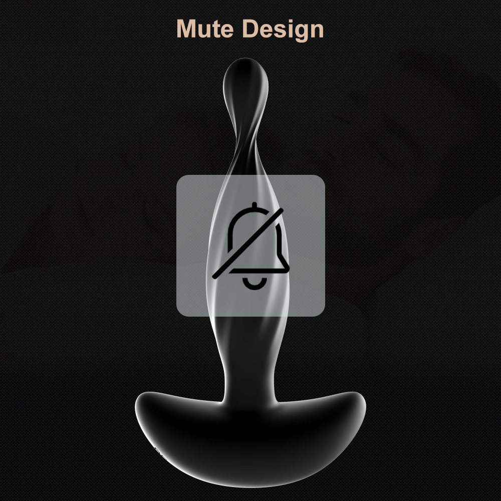 Remote Control Vibrating Anal Plug – Spiral Design