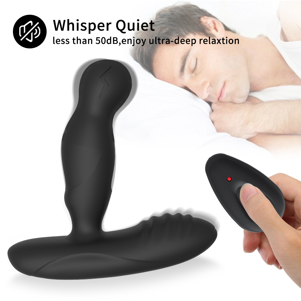 Electric Shock Rotating Prostate Massager with Remote