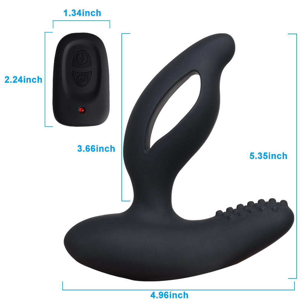 Wireless Prostate Massager with Dual Stimulation