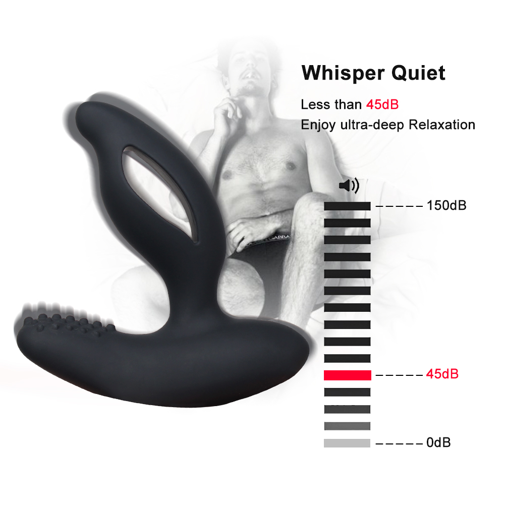 Wireless Prostate Massager with Dual Stimulation