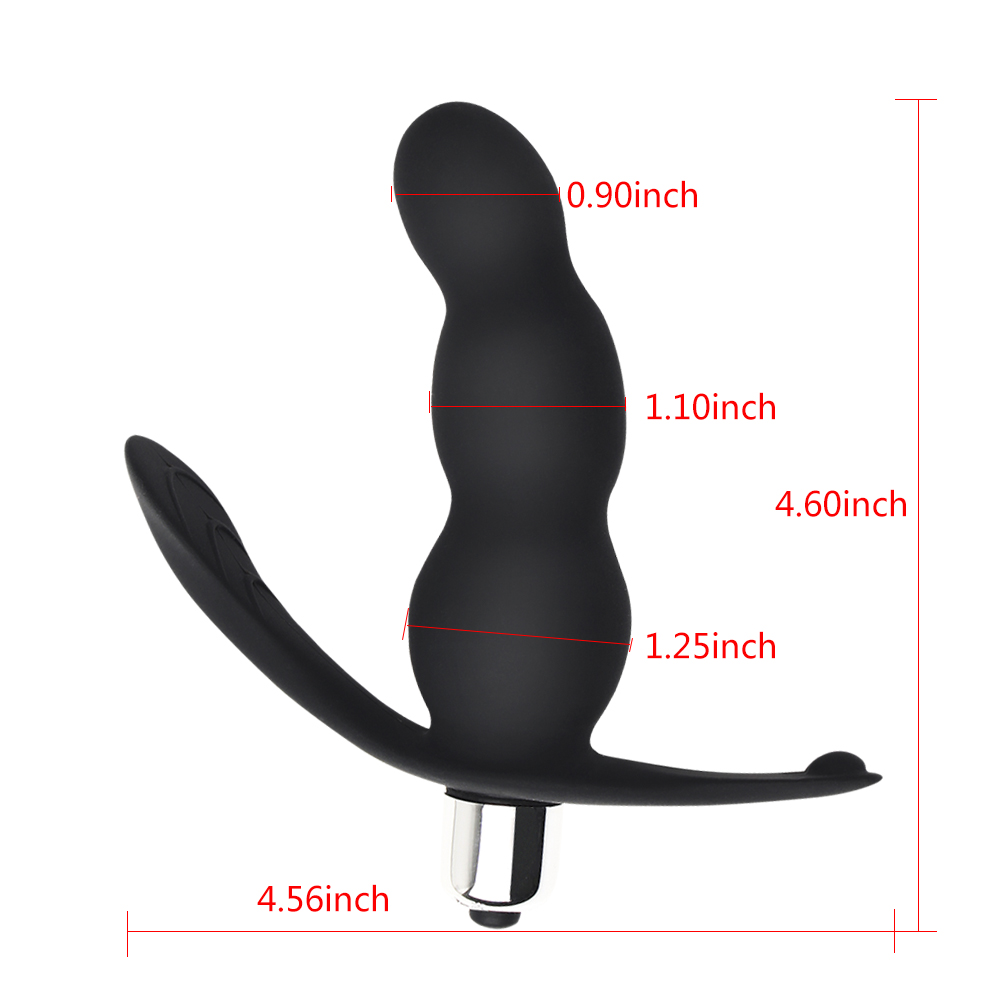 Little Finger Butt Plugs Vibrator Silicone Anal Plug For Men