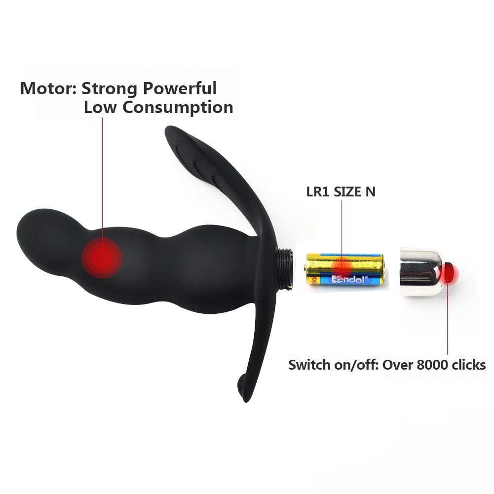 Little Finger Butt Plugs Vibrator Silicone Anal Plug For Men