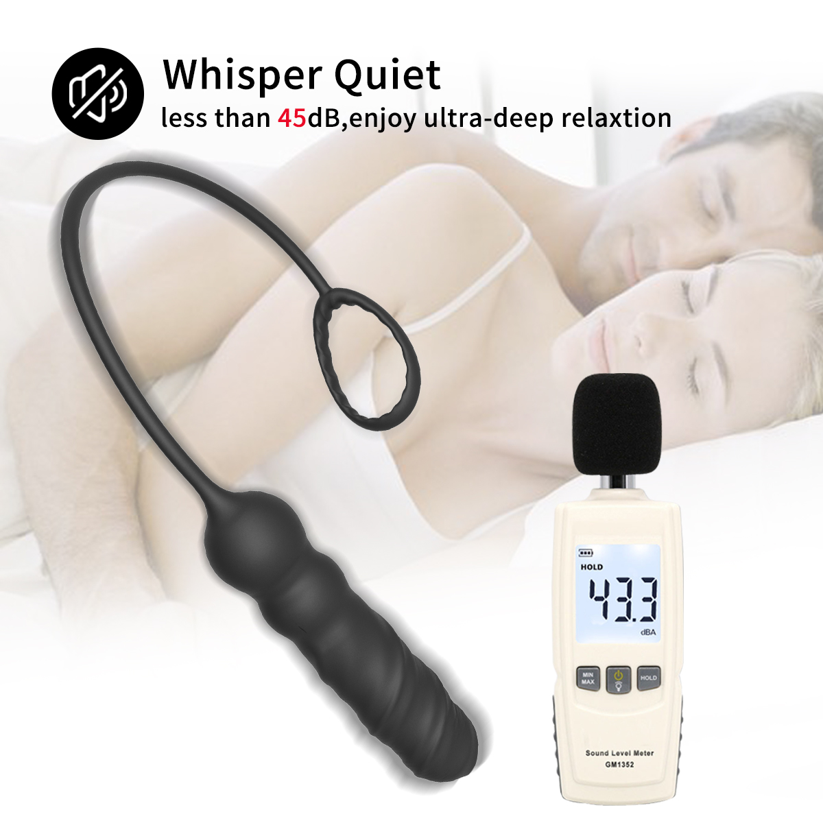Anal Plug Small Stick With Cock Ring Wireless Remote Control