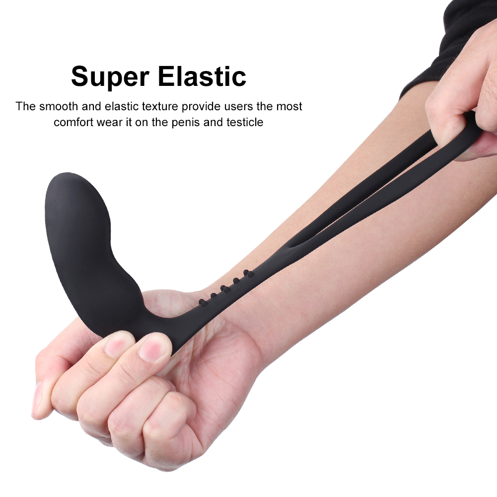 Massage With Cock Ring Butt Plug
