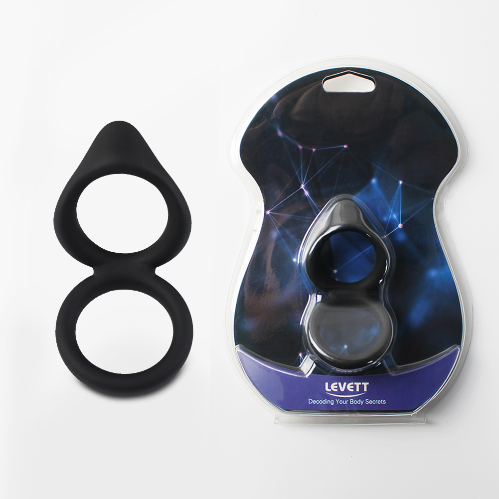 Double Delay Cock Ring Silicone Penis Rings