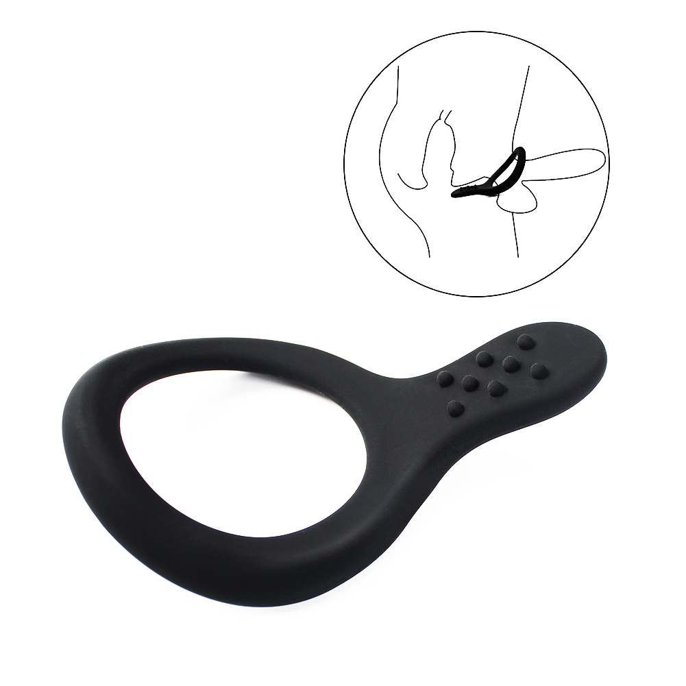 Elastic Penis Ring Physical Sperm-Locking Ring