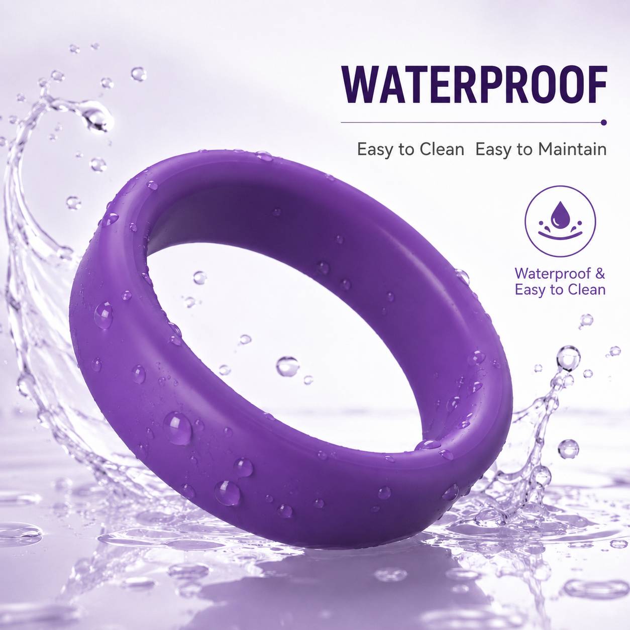 Colorful Silicone Cock Rings Flexible And Soft Penis Rings